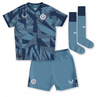 Aston Villa Moussa Diaby #19 Replika babykläder Tredjeställ Barn 2023-24 Kortärmad (+ korta byxor)
